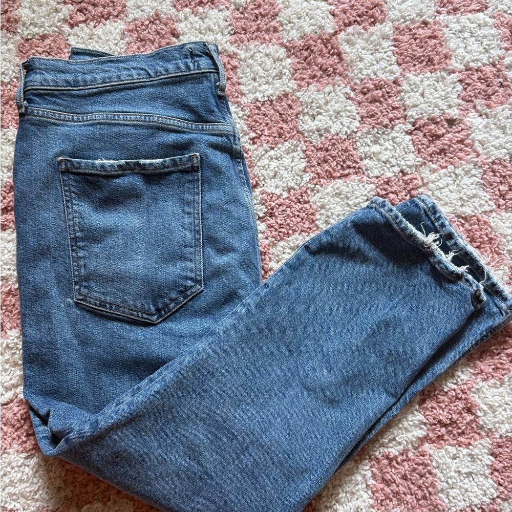 Agolde Riley Crop Denim - Picture 3 of 3